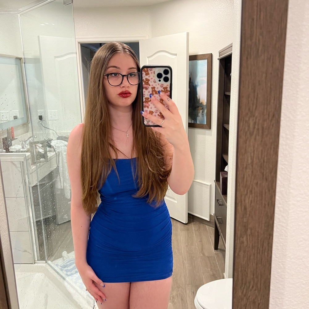 Princess Polly Blue Mini Dress
